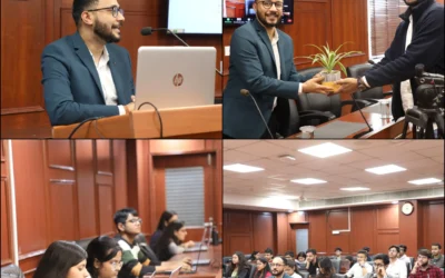 “Academic Writing Workshop” by Dr Pratyush Nath Upreti on 23rd February 2024 organized by CIIPC-IPR Chair, NLU Delhi under the aegis of IQAC